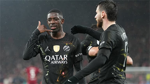  Arsenal hãy coi chừng bộ đôi Kvaratskhelia - Dembele!